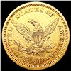 Image 2 : 1861 $2.50 Gold Quarter Eagle CLOSELY UNCIRCULATED