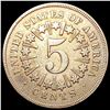 Image 2 : 1866 Rays Shield Nickel CLOSELY UNCIRCULATED