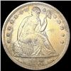 Image 1 : 1843 Seated Liberty Dollar CLOSELY UNCIRCULATED