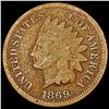 Image 1 : 1869 Indian Head Cent NICELY CIRCULATED