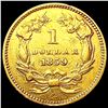 Image 2 : 1859 Rare Gold Dollar CLOSELY UNCIRCULATED