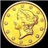 Image 1 : 1850 Rare Gold Dollar CLOSELY UNCIRCULATED