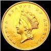 Image 1 : 1855 Rare Gold Dollar CLOSELY UNCIRCULATED