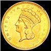 Image 1 : 1862 Rare Gold Dollar CLOSELY UNCIRCULATED