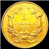 Image 2 : 1862 Rare Gold Dollar CLOSELY UNCIRCULATED