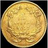 Image 2 : 1857 Rare Gold Dollar NEARLY UNCIRCULATED