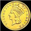 Image 1 : 1861 Rare Gold Dollar CLOSELY UNCIRCULATED