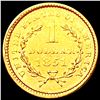 Image 2 : 1851 Rare Gold Dollar CLOSELY UNCIRCULATED
