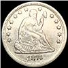 Image 1 : 1876-CC Seated Liberty Quarter CLOSELY UNCIRCULATE
