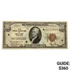 Image 1 : 1929 $10 US Bank of New York Fed Res Note