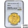 Image 1 : 1908-D $20 Gold Double Eagle NGC MS64 No Motto