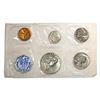 Image 1 : 1957 (5) Coin Proof Set in Original Cellophane
