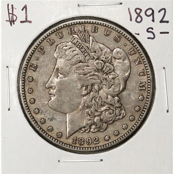 1892-S $1 Morgan Silver Dollar Coin