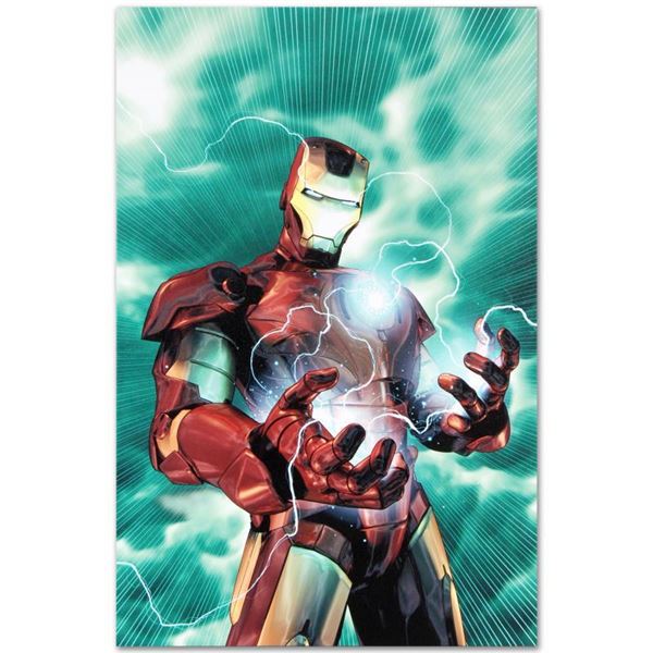 Marvel Comics "Iron Man Legacy #2" Limited Edition Giclee On Canvas