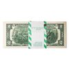 Image 2 : Pack of (100) Consecutive 2017A $2 Federal Reserve Star Notes San Francisco