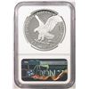 Image 2 : 2022-S $1 Proof American Silver Eagle Coin NGC PF70 Ultra Cameo Edmund Moy Signature