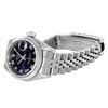 Image 4 : Rolex Ladies Stainless Steel Blue Roman Date Wristwatch