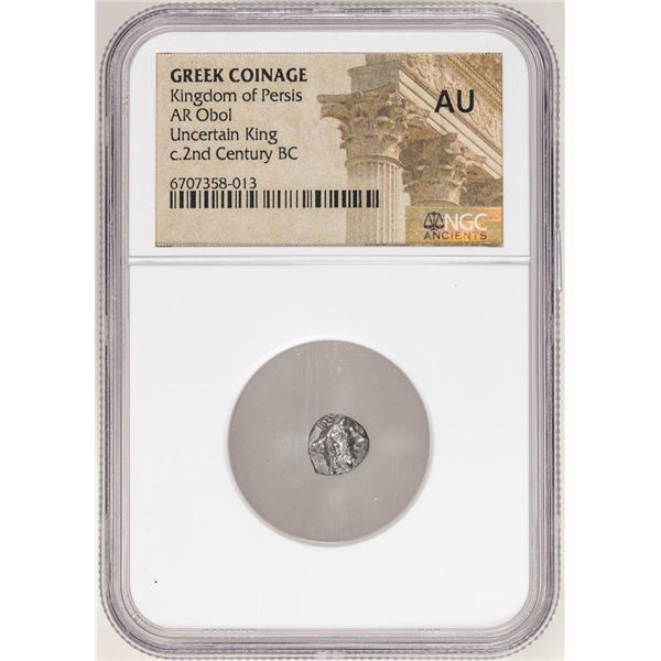 Kingdom of Persis c.2nd Century BC AR Obol Ancient Greek Coin NGC AU