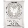 Image 2 : 2020-W $1 Proof American Silver Eagle Coin PCGS PR70DCAM FDOI Jim Peed Signed