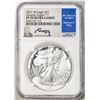 Image 1 : 2021-W T-1 $1 Proof Heraldic American Silver Eagle Coin NGC PF70 Ultra Cameo Moy Sig