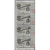 Image 1 : Uncut Sheet of (4) State of Louisiana Baby Bond Obsolete Notes