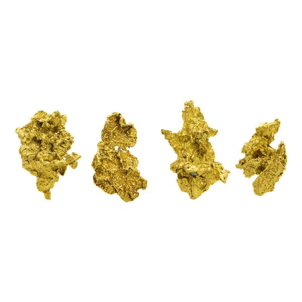 Lot of Mexico Gold Nuggets 2.58 Grams Total Weight