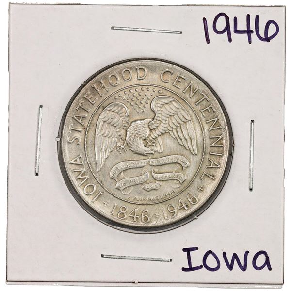 1946 Iowa Statehood Commemorative Half Dollar Coin