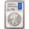 Image 1 : 2023-W $1 Proof American Silver Eagle Coin NGC PF70 Ultra Cameo Edmund Moy Signature