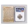 Image 2 : Tabaristan 780-793 c.AD Ar Hemidrachm Silk Road Hoard Ancient Coin NGC XF Story Box