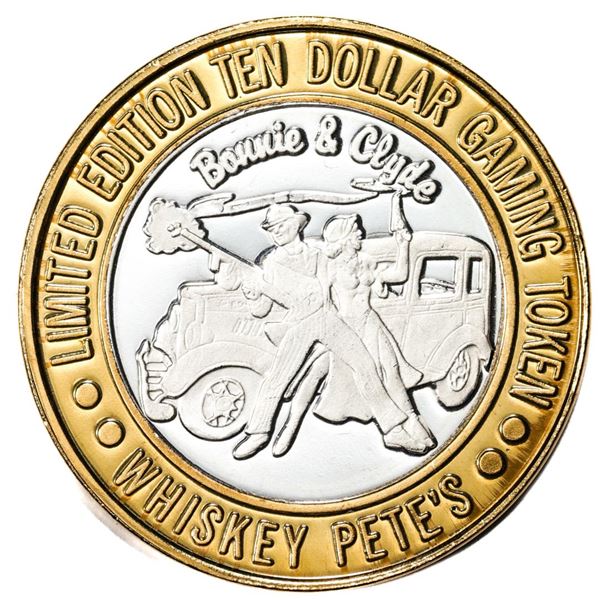 .999 Silver Whiskey Pete's Casino Primm, Nevada $10 Limited Edition Gaming Token