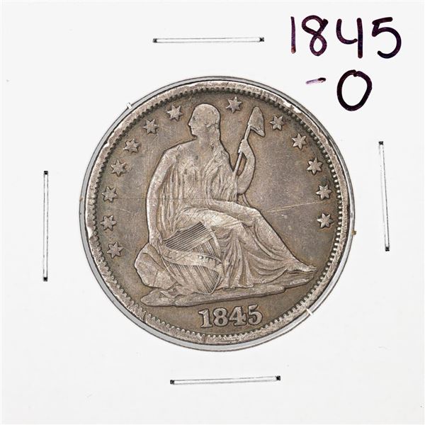 1845-O Seated Liberty Half Dollar Coin