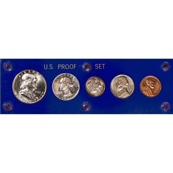 1951 (5) Coin Proof Set