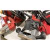 Image 2 : 4 MILWAUKEE POWER TOOLS. 1/2" ROUTER, JIGSAW, PALM SANDER & HEAT GUN