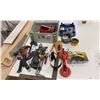 Image 1 : GROUP OF HAND TOOLS WITH A FESTOOL TOOL BOX. 2 HOLE SAW KITS, DIGITAL MEASURING TAPE, HOT GLUE GUN,