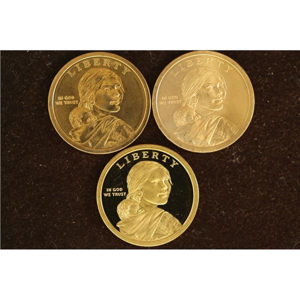 2010-P/D/S NATIVE AMERICAN DOLLARS "GREAT LAW OF