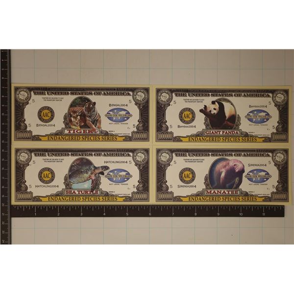 4-2004 US ENDANGERED SPIECES CU COLORIZED:
