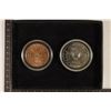 Image 2 : 1 ADVP OUNCE COPPER AND NICKEL ROUND SET