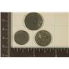 Image 2 : 3 GERMAN PFENNING COINS WITH SWASTIKAS: 1942-1