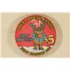 Image 1 : $5 OPERA HOUSE CASINO CHIP. 1996 HAPPY HOLIDAYS,
