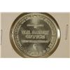 Image 1 : 1 TROY OZ .999 FINE SILVER ROUND SILVER TRADE UNIT