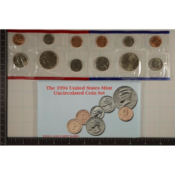 1994 US MINT SET (UNC) P/D (WITH ENVELOPE)