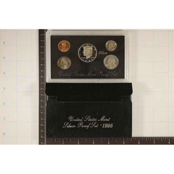 1995 US SILVER PROOF SET (WITH BOX)