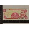 Image 1 : BANK OF NICARAGUA 5 CORDOBA CRISP UNC BILL