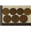 Image 1 : 7 REPUBLIC OF CHINA COPPER CASH COINS: 4-1912 TEN