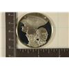 Image 1 : 1.31 TROY OZ. PF STERLING SILVER HOT AIR BALLOON