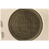 Image 2 : 1856 DENMARK SILVER 16 SKILLING .0627 OZ. ASW