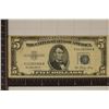 Image 1 : 1953 US $5 SILVER CERT, BLUE SEAL