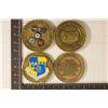 Image 2 : 4-1 1/2" US MILITARY CHALLENGE COINS: 2001