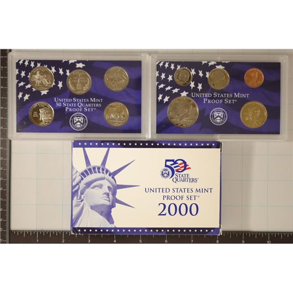 2000 US PROOF SET (WITH BOX)