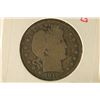 Image 1 : 1915-D SILVER BARBER HALF DOLLAR